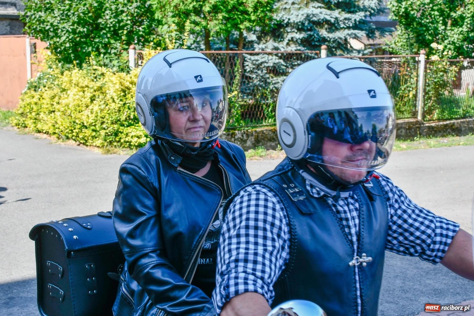 Zdjęcie w galerii na portalu naszraciborz.pl: Parada motocykli na odpust św. Krzysztofa w Pogrzebieniu [FOTO i WIDEO] wiadomości z regionu