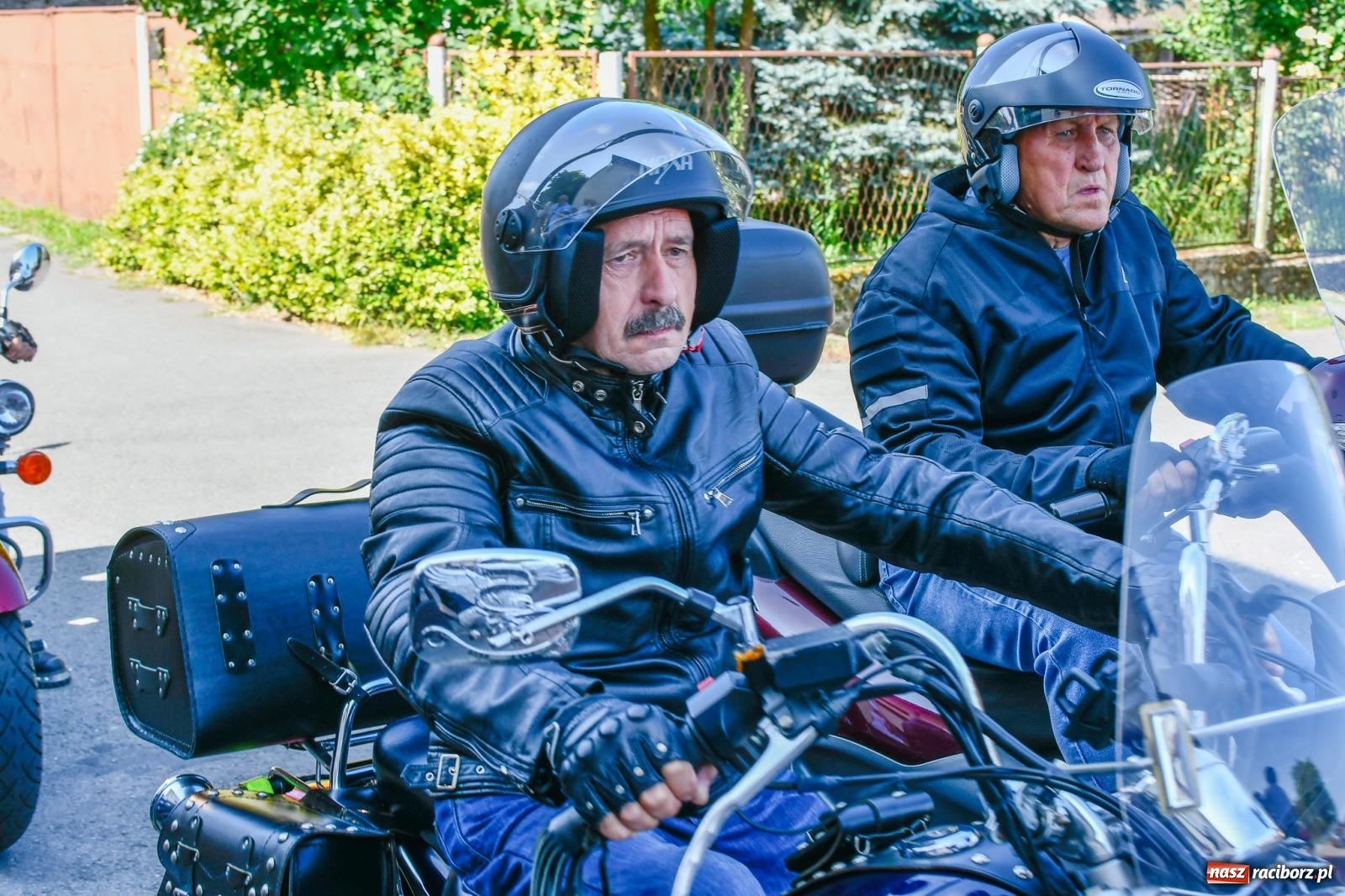 Zdjęcie w galerii na portalu naszraciborz.pl: Parada motocykli na odpust św. Krzysztofa w Pogrzebieniu [FOTO i WIDEO] wiadomości z regionu