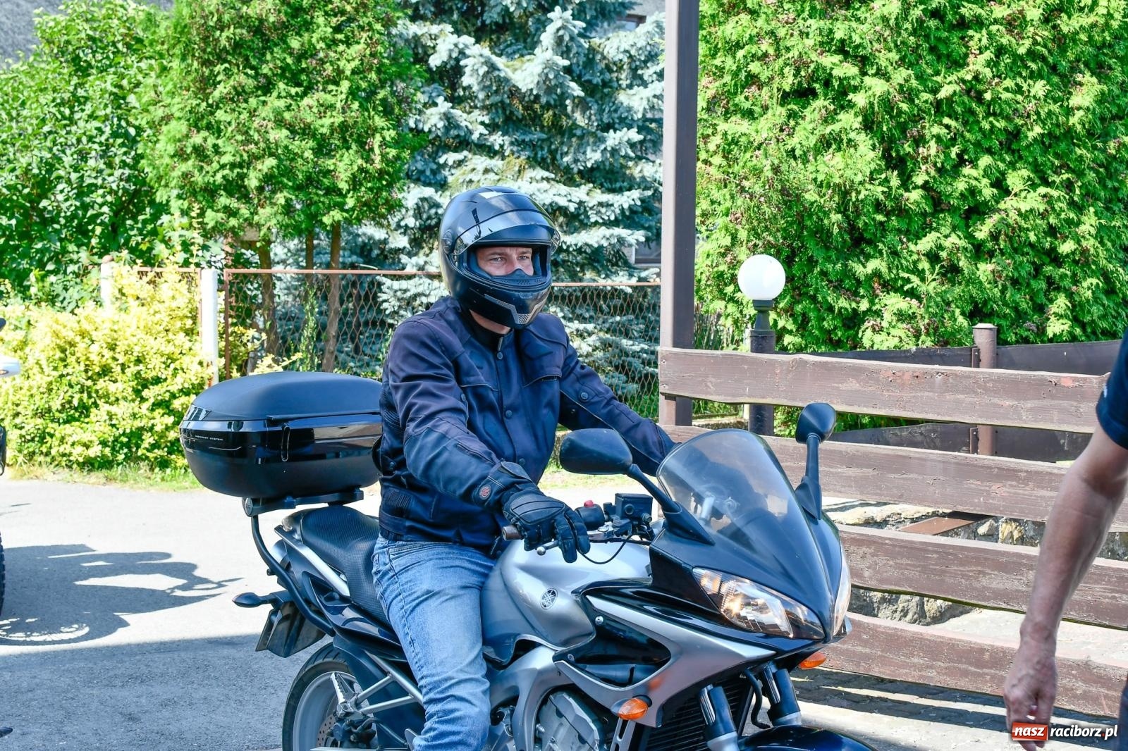 Zdjęcie w galerii na portalu naszraciborz.pl: Parada motocykli na odpust św. Krzysztofa w Pogrzebieniu [FOTO i WIDEO] wiadomości z regionu