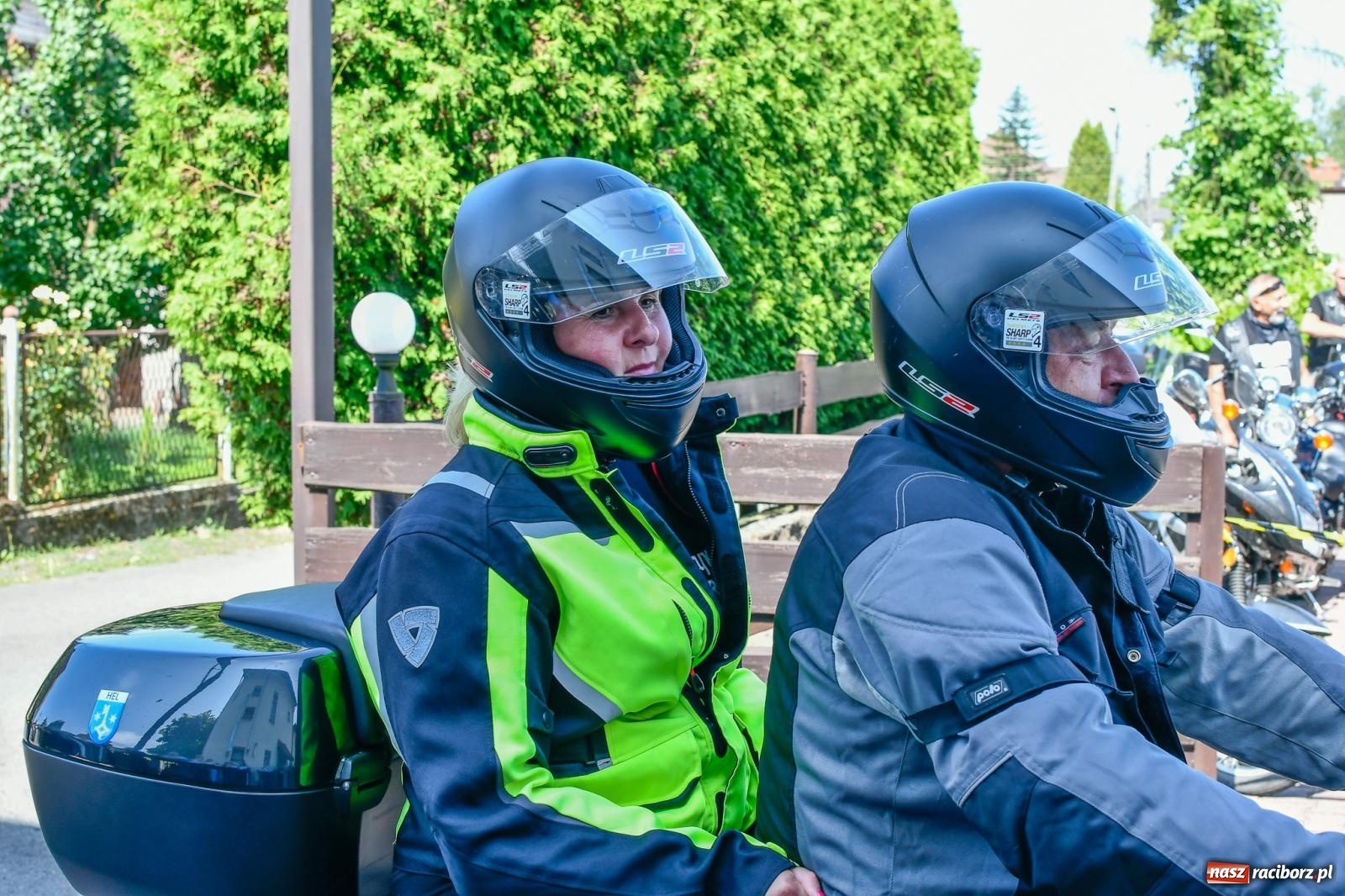 Zdjęcie w galerii na portalu naszraciborz.pl: Parada motocykli na odpust św. Krzysztofa w Pogrzebieniu [FOTO i WIDEO] wiadomości z regionu