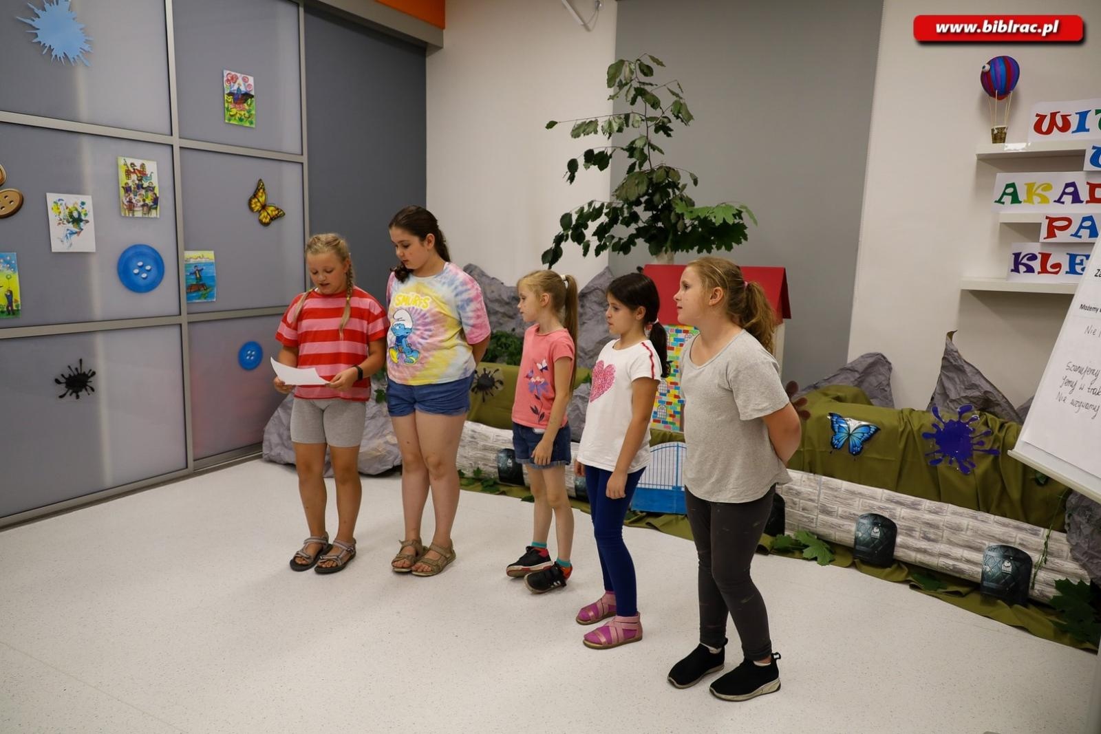 Zdjęcie w galerii na portalu naszraciborz.pl: Wakacje z Powiatem w Bibliotece – Noc w Akademii Pana Kleksa wiadomości z regionu