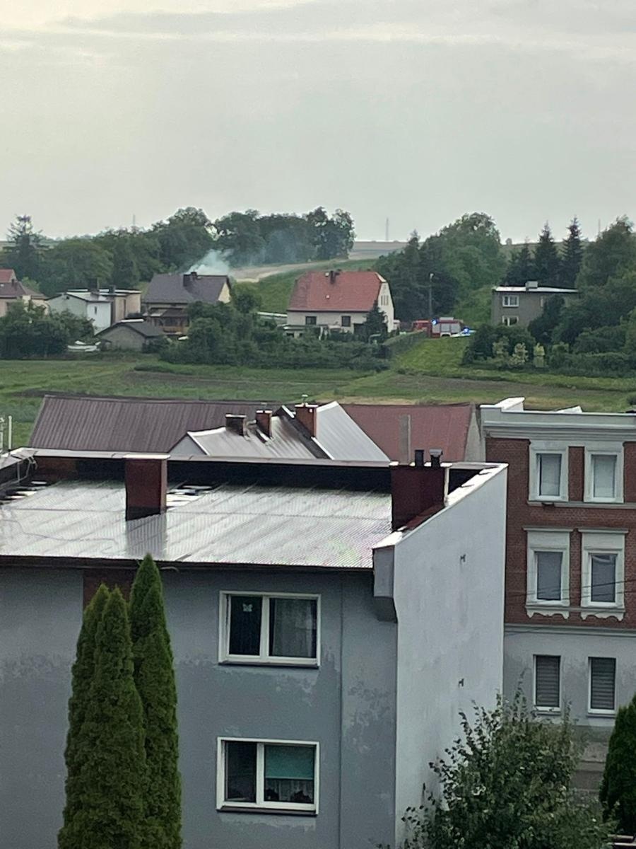 Zdjęcie w galerii na portalu naszraciborz.pl: Piorun uderzył w dom na Starowiejskiej [FOTO] wiadomości z regionu