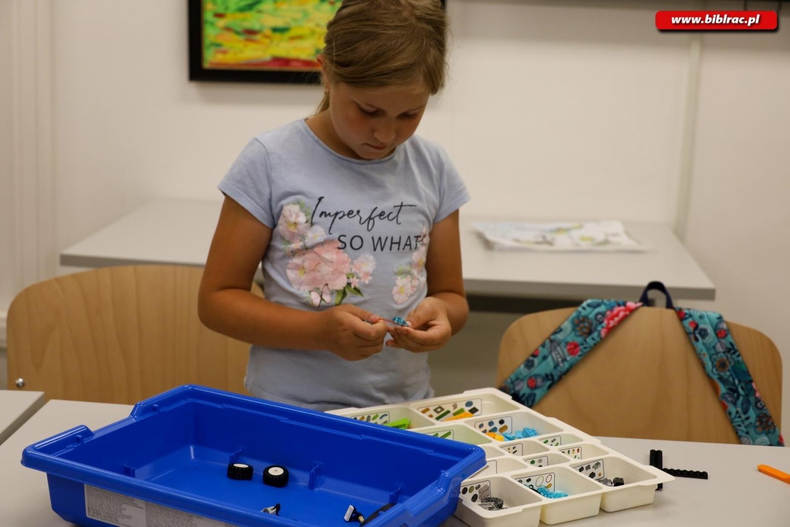 Zdjęcie w galerii na portalu naszraciborz.pl: Wakacje w Powiecie z Biblioteką – relacja z warsztatów programowania Lego wiadomości z regionu