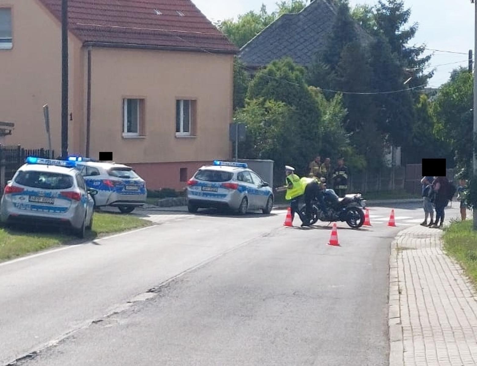 Zdjęcie w galerii na portalu naszraciborz.pl: Toyota i yamaha zderzyły się w Lekartowie [FOTO] wiadomości z regionu