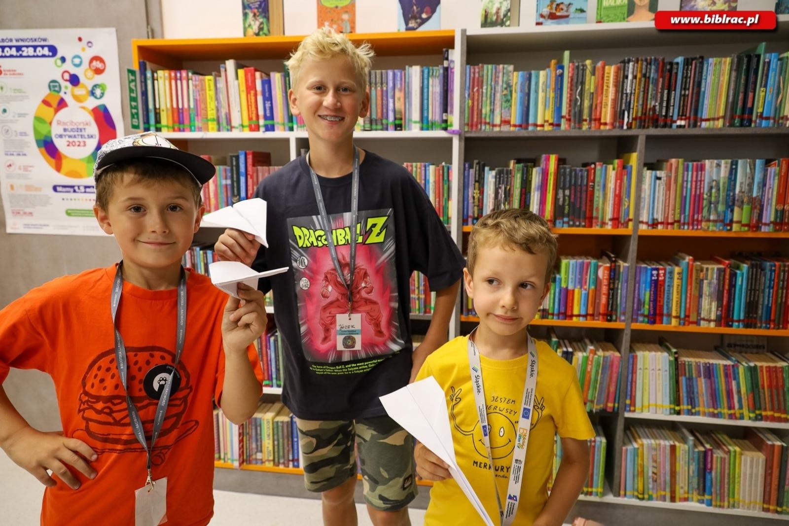 Zdjęcie w galerii na portalu naszraciborz.pl: Tego lata raciborska Biblioteka po raz kolejny zapewnia moc atrakcji dla dzieci i młodzieży! wiadomości z regionu