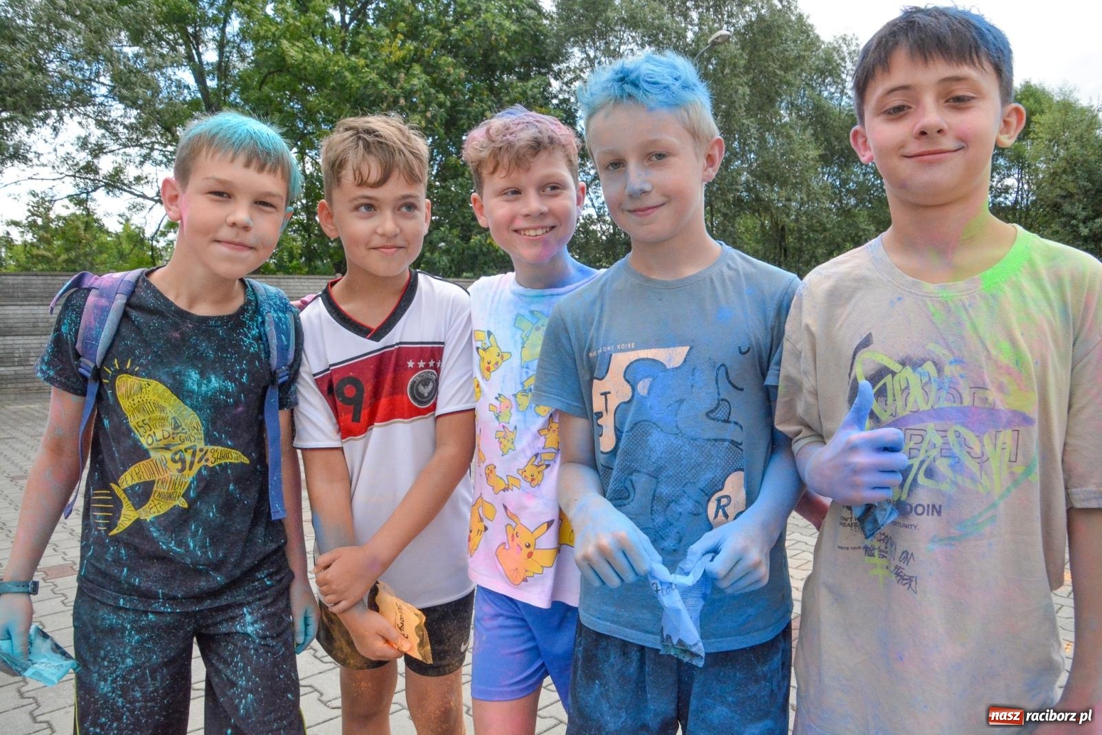 Zdjęcie w galerii na portalu naszraciborz.pl: Pietrowice Wielkie w strugach deszczu i kolorów [FOTO i WIDEO] wiadomości z regionu