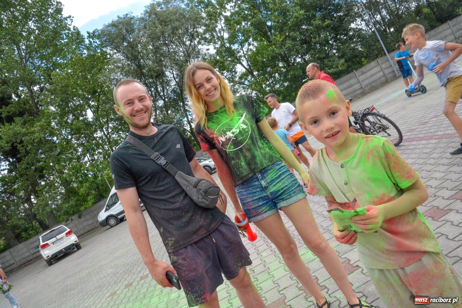 Zdjęcie w galerii na portalu naszraciborz.pl: Pietrowice Wielkie w strugach deszczu i kolorów [FOTO i WIDEO] wiadomości z regionu