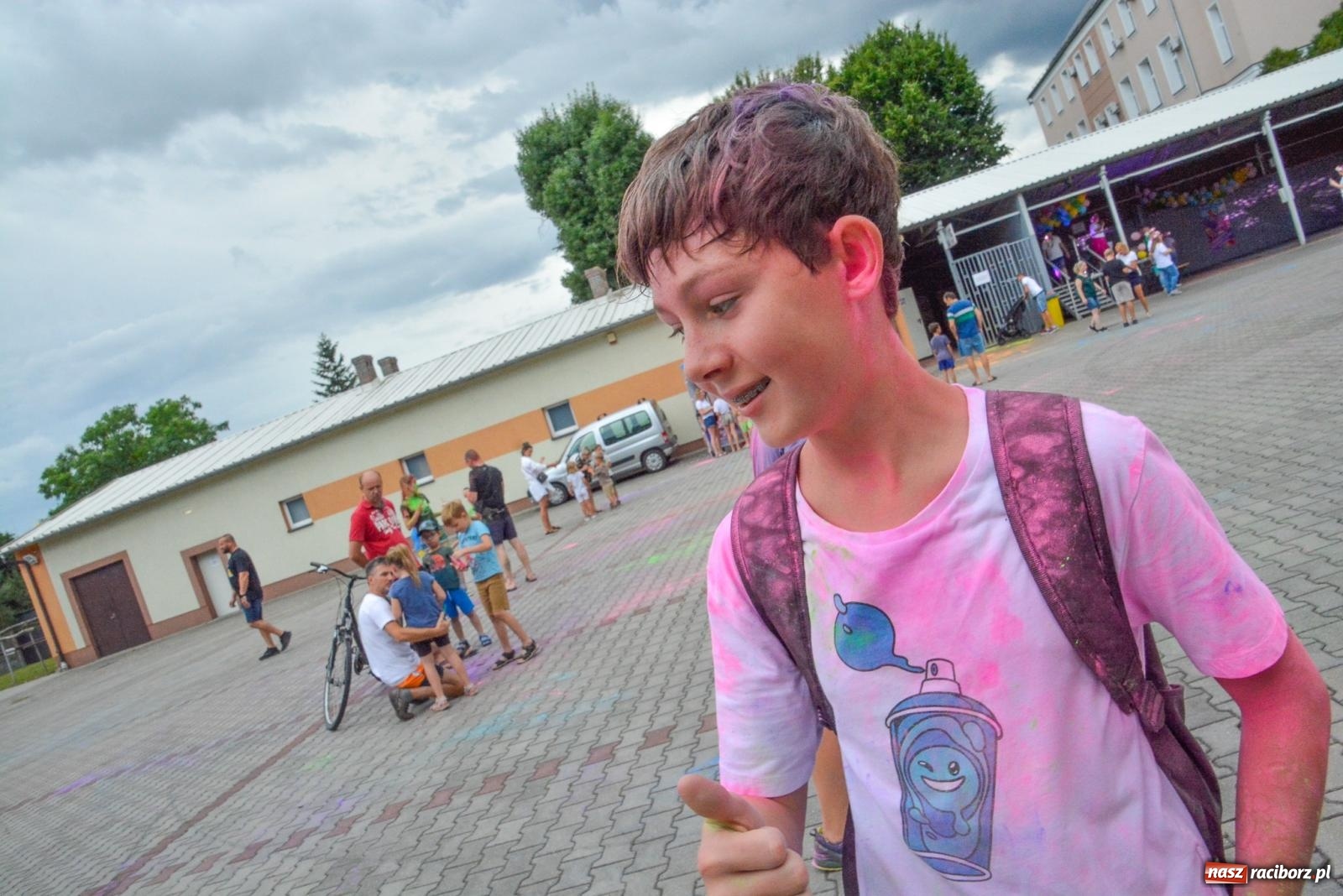 Zdjęcie w galerii na portalu naszraciborz.pl: Pietrowice Wielkie w strugach deszczu i kolorów [FOTO i WIDEO] wiadomości z regionu