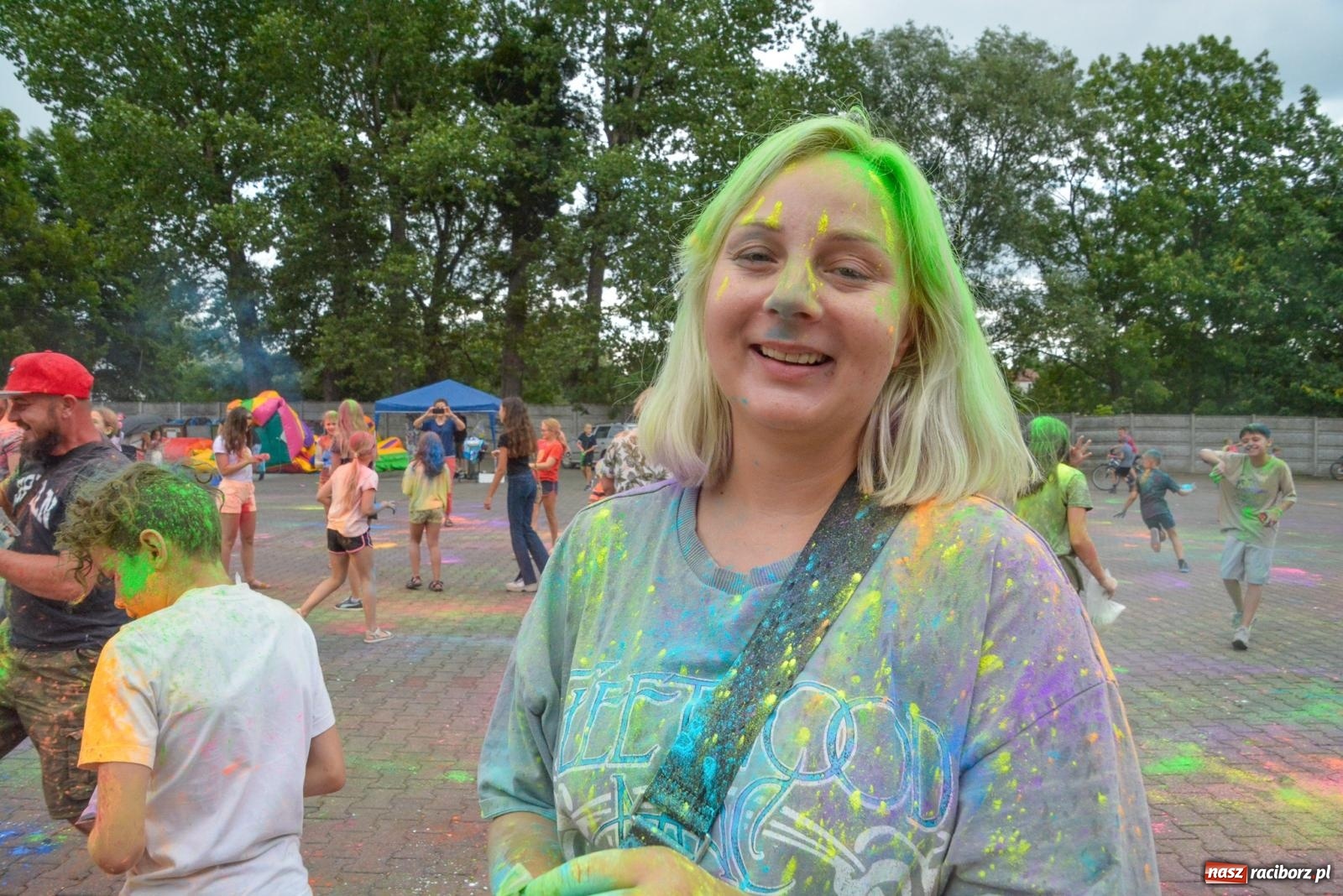 Zdjęcie w galerii na portalu naszraciborz.pl: Pietrowice Wielkie w strugach deszczu i kolorów [FOTO i WIDEO] wiadomości z regionu