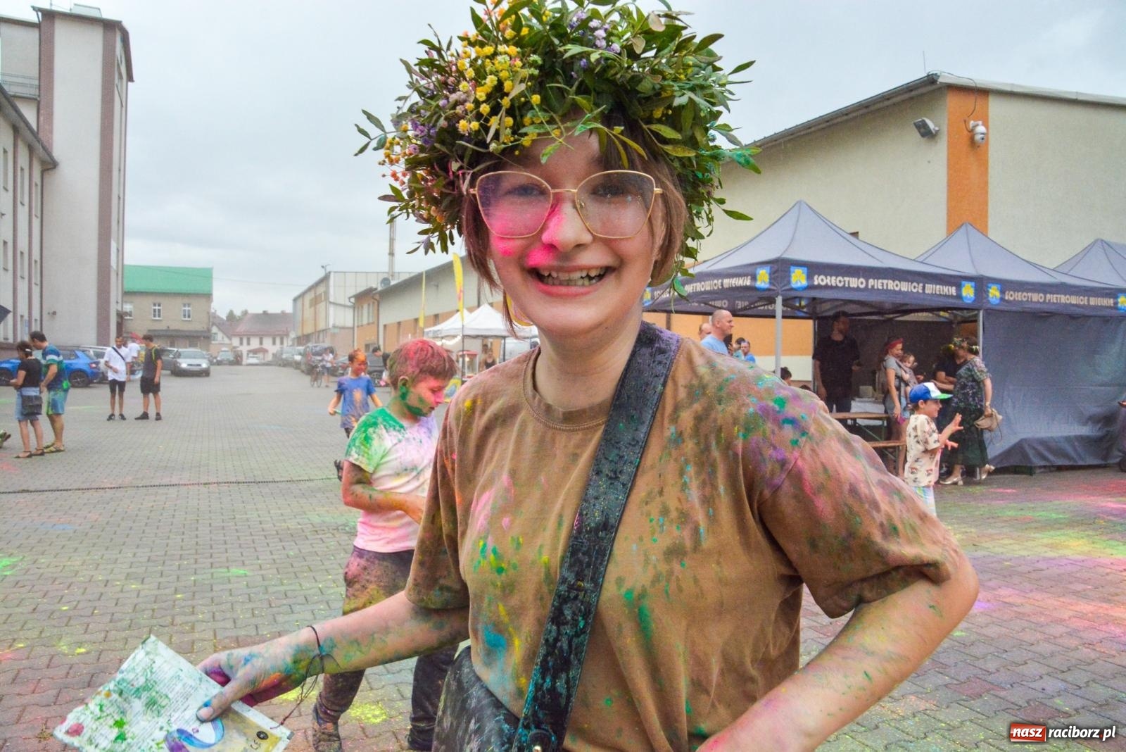 Zdjęcie w galerii na portalu naszraciborz.pl: Pietrowice Wielkie w strugach deszczu i kolorów [FOTO i WIDEO] wiadomości z regionu