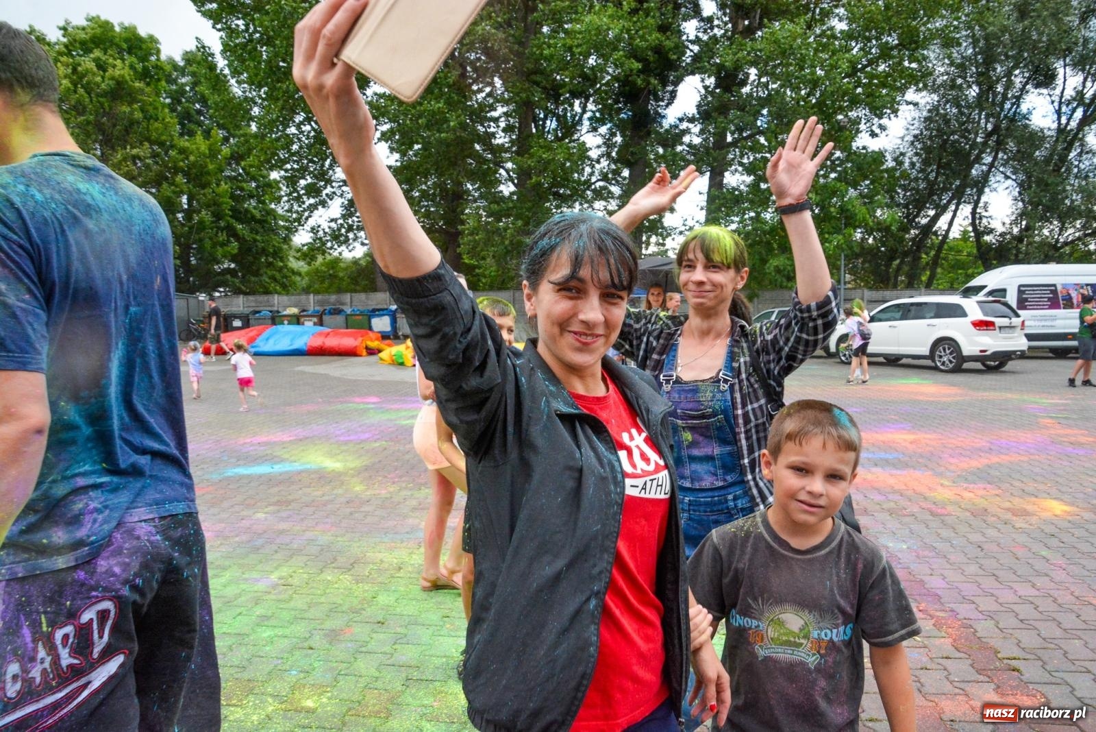 Zdjęcie w galerii na portalu naszraciborz.pl: Pietrowice Wielkie w strugach deszczu i kolorów [FOTO i WIDEO] wiadomości z regionu
