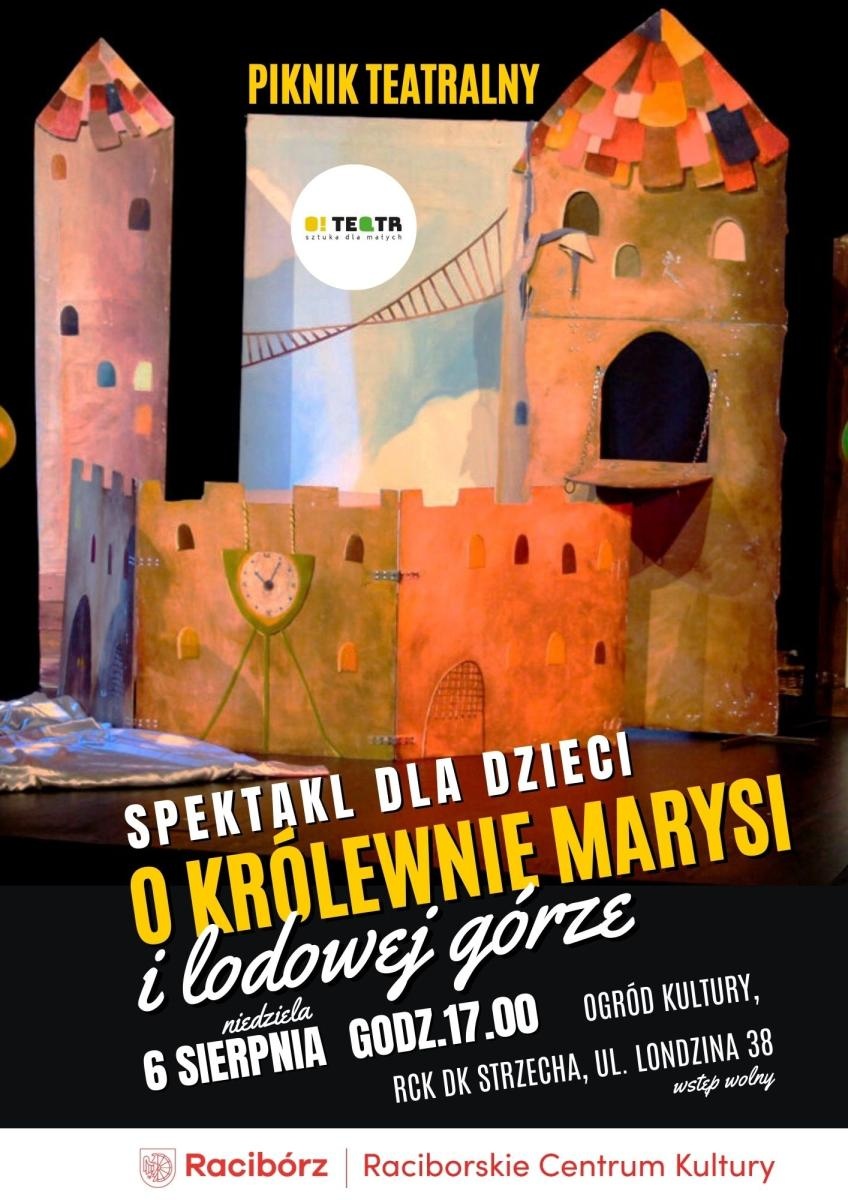 Zdjęcie w galerii na portalu naszraciborz.pl: Piknik teatralny w ogrodzie Strzechy wiadomości z regionu