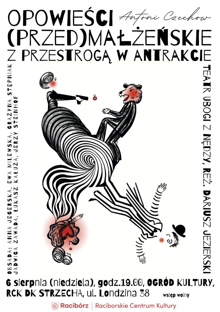 Zdjęcie w galerii na portalu naszraciborz.pl: Piknik teatralny w ogrodzie Strzechy wiadomości z regionu