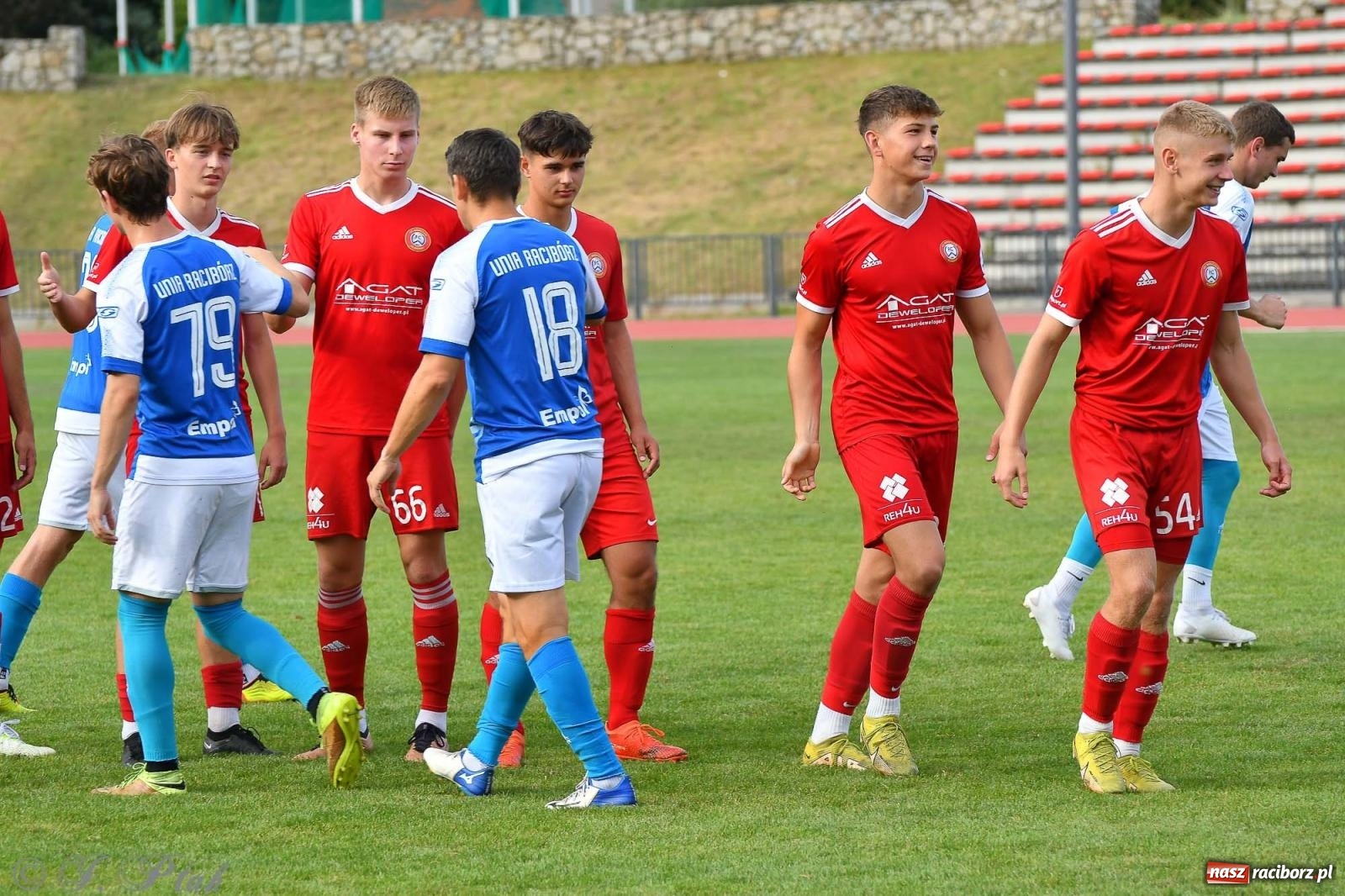 Zdjęcie w galerii na portalu naszraciborz.pl: Piłkarze FC Wrocław Academy napsuli krwi Unitom [FOTO] wiadomości z regionu