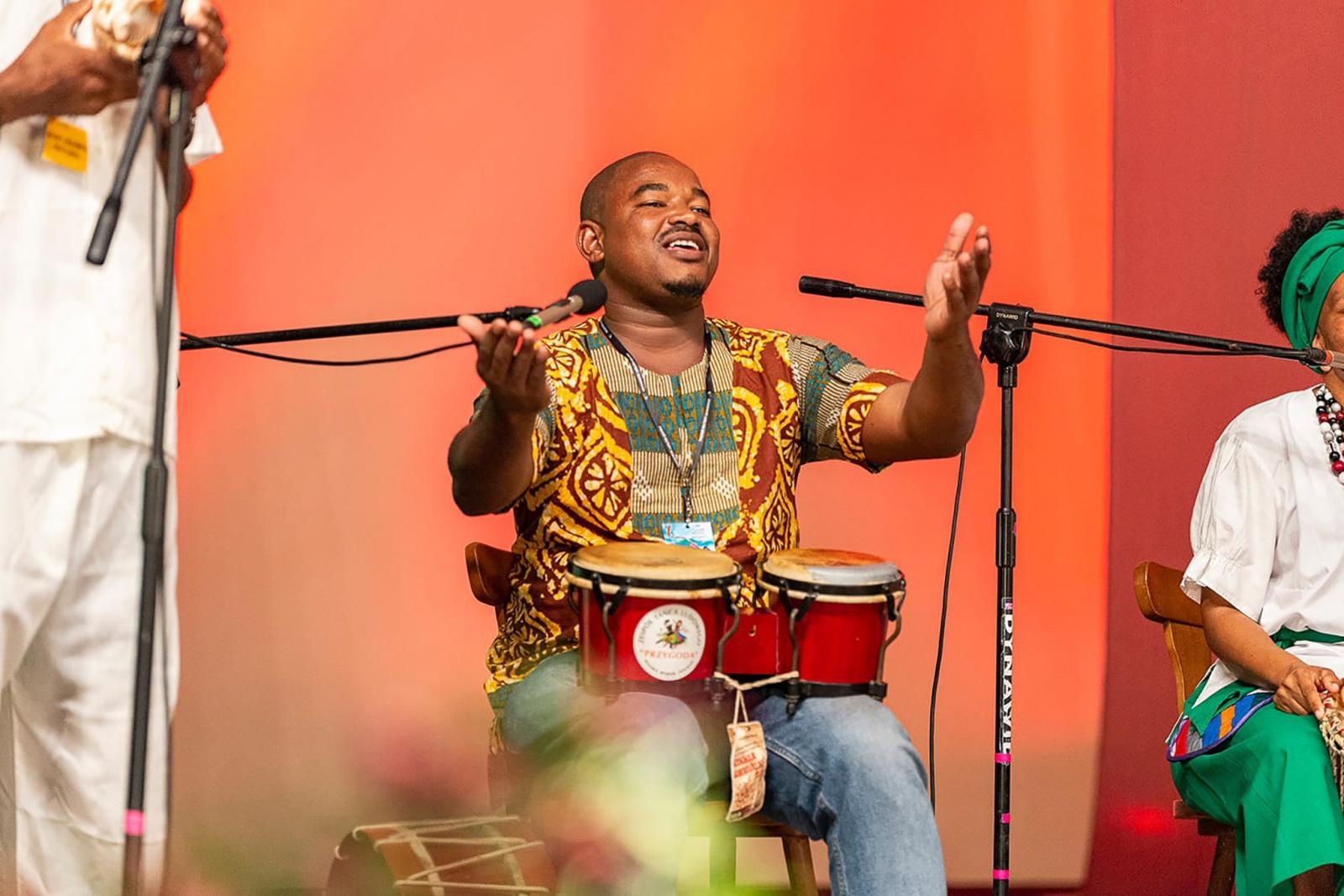 Zdjęcie w galerii na portalu naszraciborz.pl: Śląskie bez granic. Tancerze z Egiptu, Zimbabwe i Wysp Zielonego Przylądka w Raciborzu wiadomości z regionu