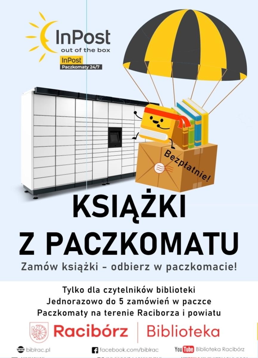 Zdjęcie w galerii na portalu naszraciborz.pl: Książka w paczkomacie - nowa usługa raciborskiej biblioteki wiadomości z regionu