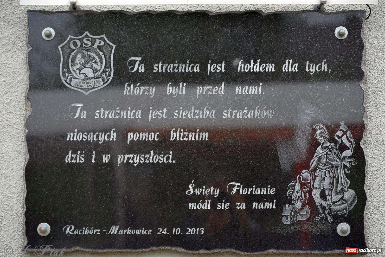 Zdjęcie w galerii na portalu naszraciborz.pl: OSP Racibórz-Markowice świętuje 120-lecie [FOTO i WIDEO] wiadomości z regionu