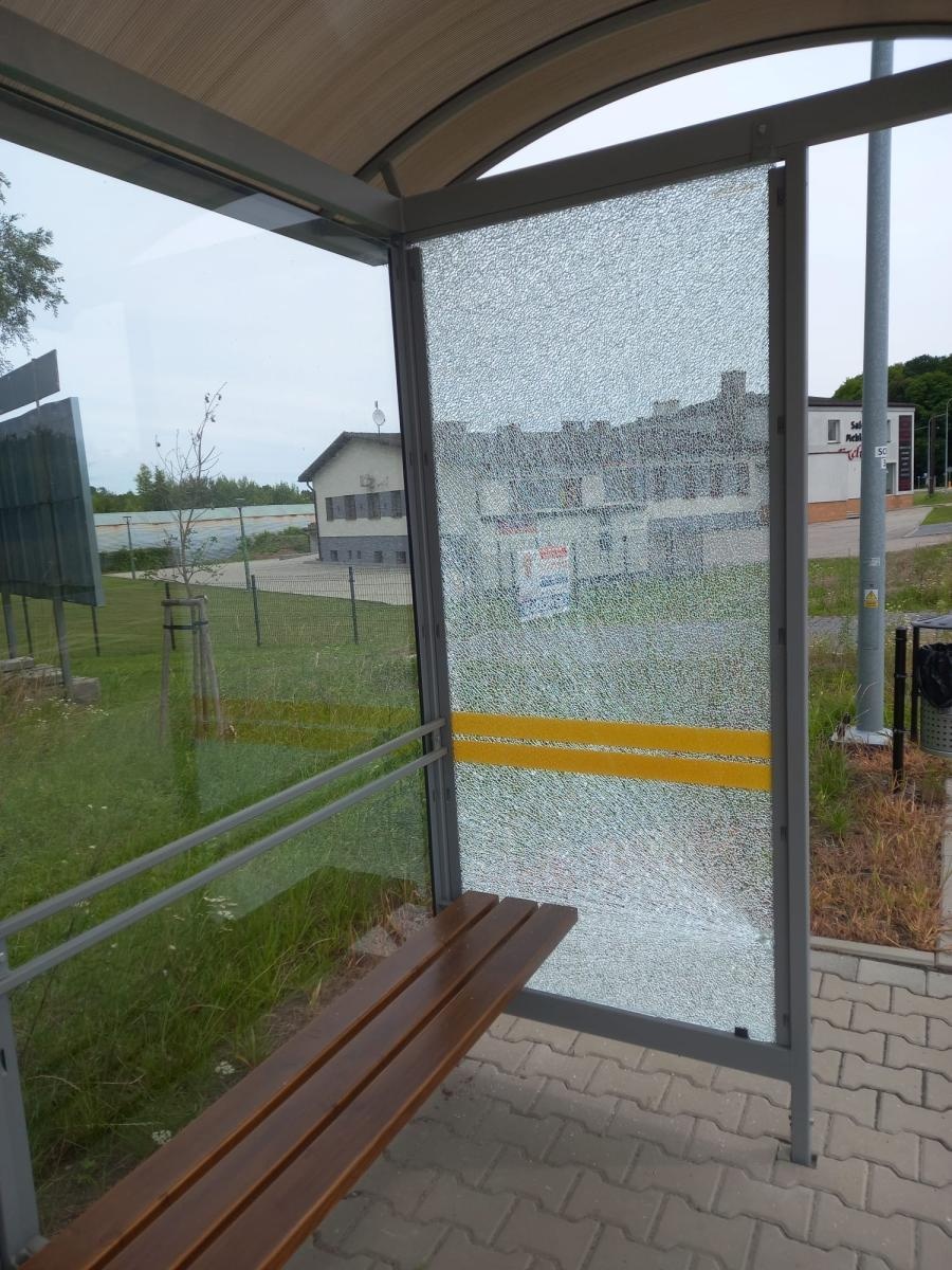 Zdjęcie w galerii na portalu naszraciborz.pl: Ustalono sprawcę dewastacji wiat w gm. Kornowac. Strzelał z wiatrówki wiadomości z regionu