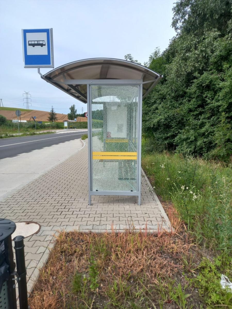 Zdjęcie w galerii na portalu naszraciborz.pl: Ustalono sprawcę dewastacji wiat w gm. Kornowac. Strzelał z wiatrówki wiadomości z regionu