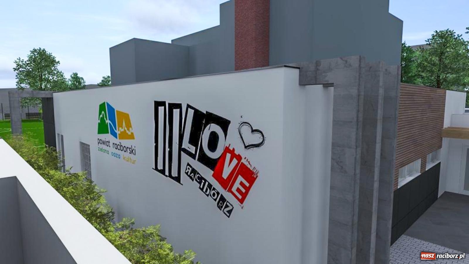 Zdjęcie w galerii na portalu naszraciborz.pl: II LO w Raciborzu zyska kompleks sportowy [WIZUALIZACJE] wiadomości z regionu