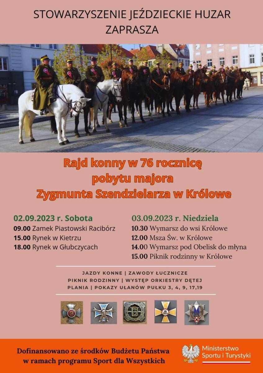 Zdjęcie w galerii na portalu naszraciborz.pl: Raciborski Hubertus już 16 września. Wcześniej rajd konny w mundurach wiadomości z regionu