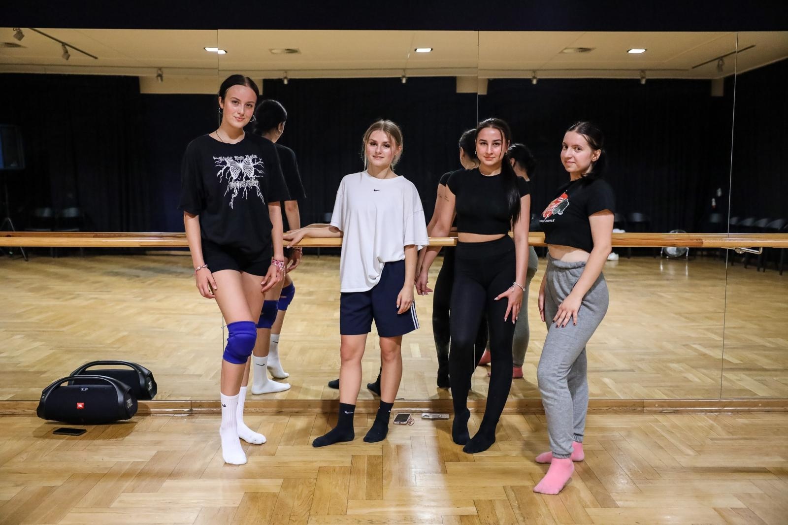 Zdjęcie w galerii na portalu naszraciborz.pl: Taniec współczesny na warsztacie w RCK wiadomości z regionu