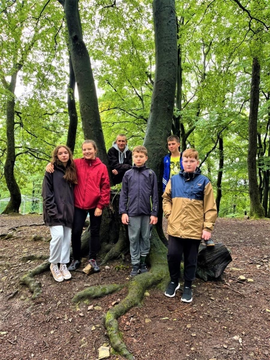 Zdjęcie w galerii na portalu naszraciborz.pl: Młodzież z trzech partnerskich powiatów zgłębiała relację człowiek-las wiadomości z regionu