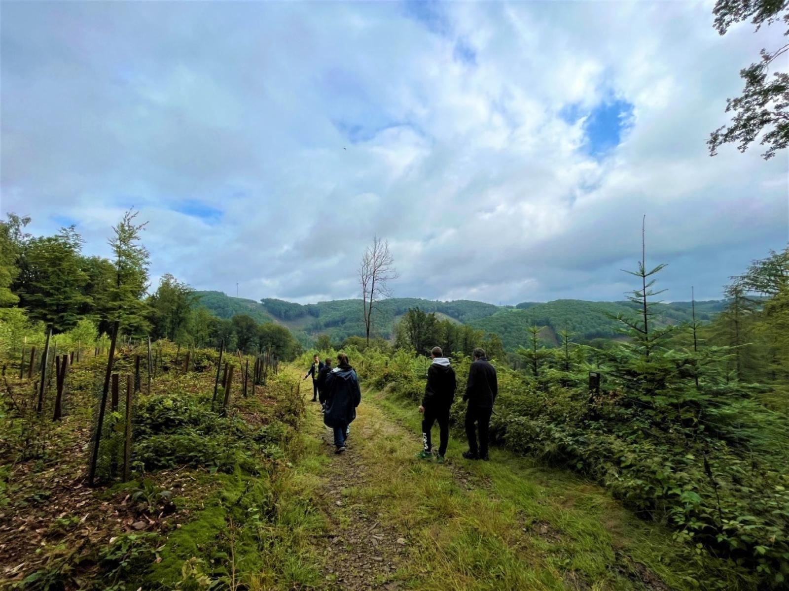 Zdjęcie w galerii na portalu naszraciborz.pl: Młodzież z trzech partnerskich powiatów zgłębiała relację człowiek-las wiadomości z regionu