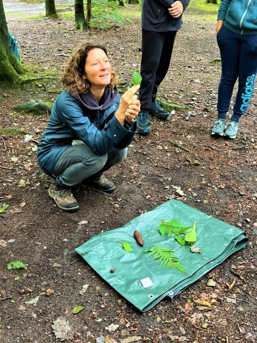Zdjęcie w galerii na portalu naszraciborz.pl: Młodzież z trzech partnerskich powiatów zgłębiała relację człowiek-las wiadomości z regionu