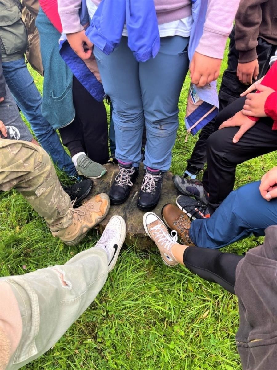 Zdjęcie w galerii na portalu naszraciborz.pl: Młodzież z trzech partnerskich powiatów zgłębiała relację człowiek-las wiadomości z regionu