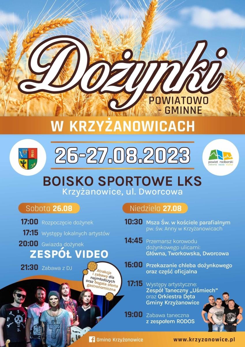 Zdjęcie w galerii na portalu naszraciborz.pl: VIDEO gwiazdą dożynek gminnych i powiatowych w Krzyżanowicach wiadomości z regionu