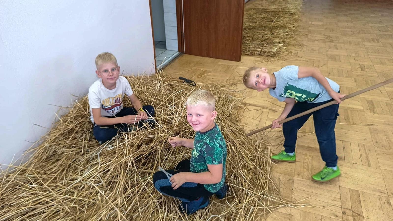 Zdjęcie w galerii na portalu naszraciborz.pl: Bez plastiku i sztucznych kwiatów. W Bojanowie przygotowali już koronę żniwną [FOTO] wiadomości z regionu