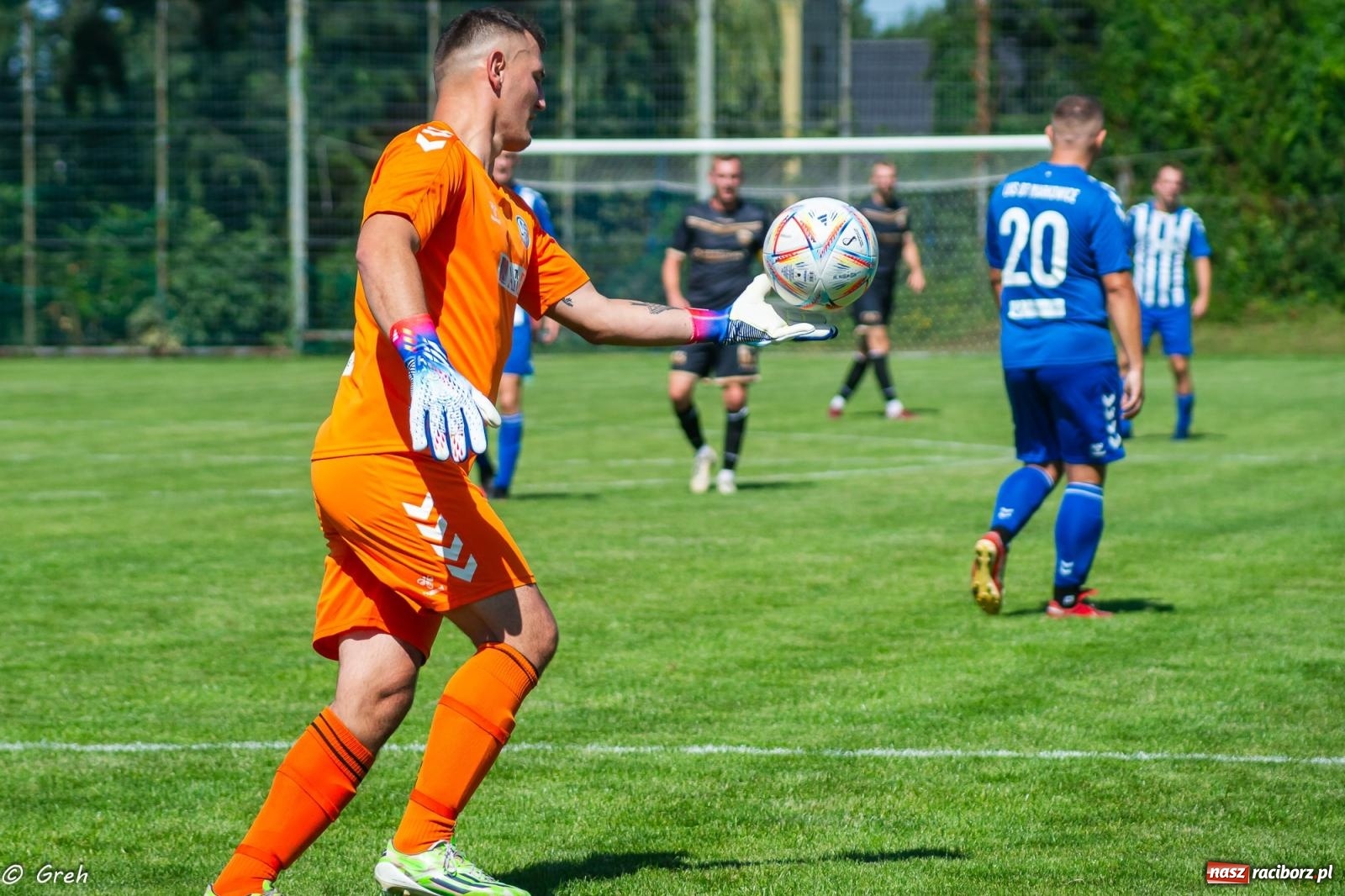Zdjęcie w galerii na portalu naszraciborz.pl: A klasa: Markowice bez punktów na inaugurację [FOTO] wiadomości z regionu
