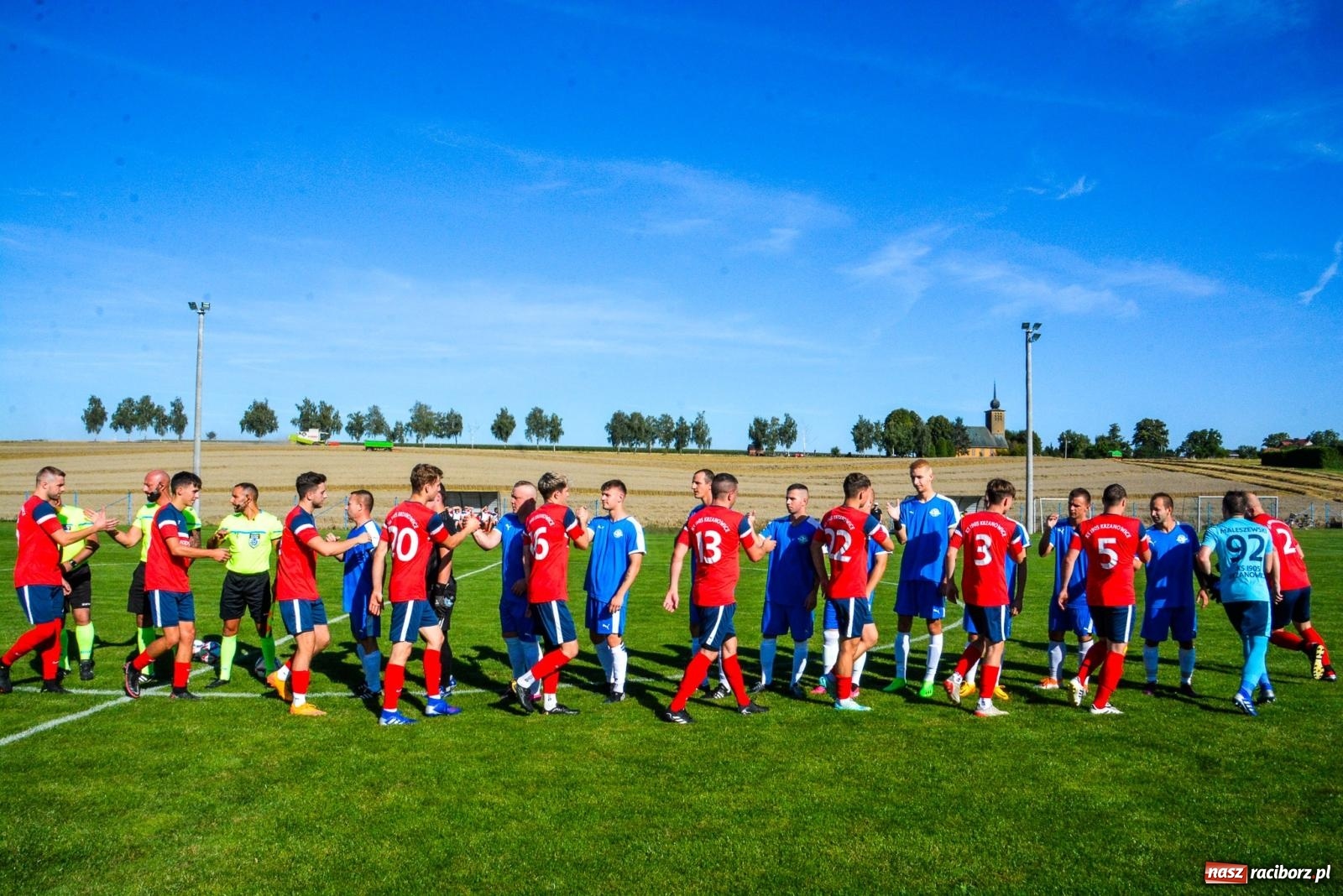 Zdjęcie w galerii na portalu naszraciborz.pl: Pietraszyn pokonał Krzanowice w debiucie w A klasie [FOTO] wiadomości z regionu