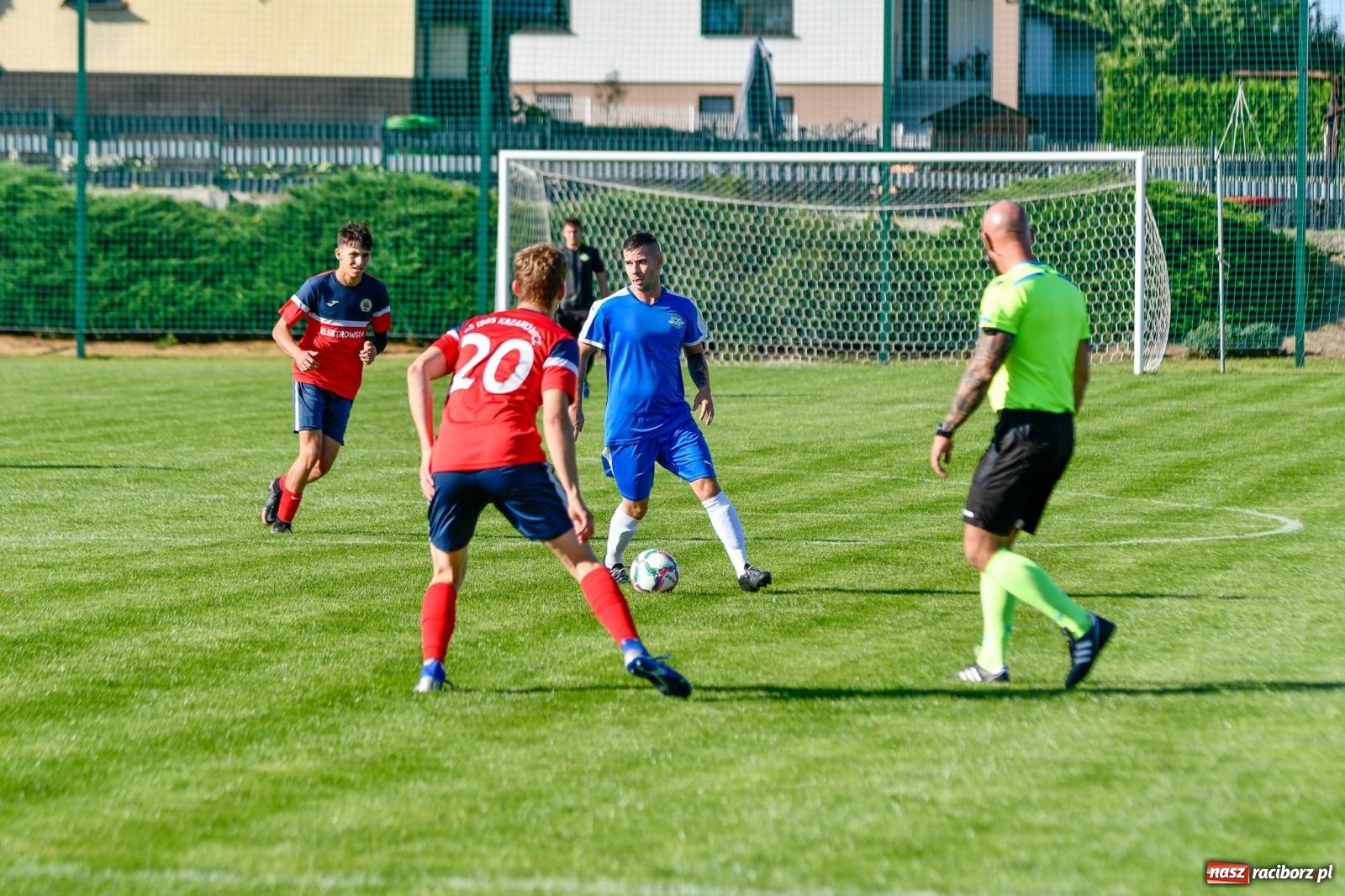 Zdjęcie w galerii na portalu naszraciborz.pl: Pietraszyn pokonał Krzanowice w debiucie w A klasie [FOTO] wiadomości z regionu