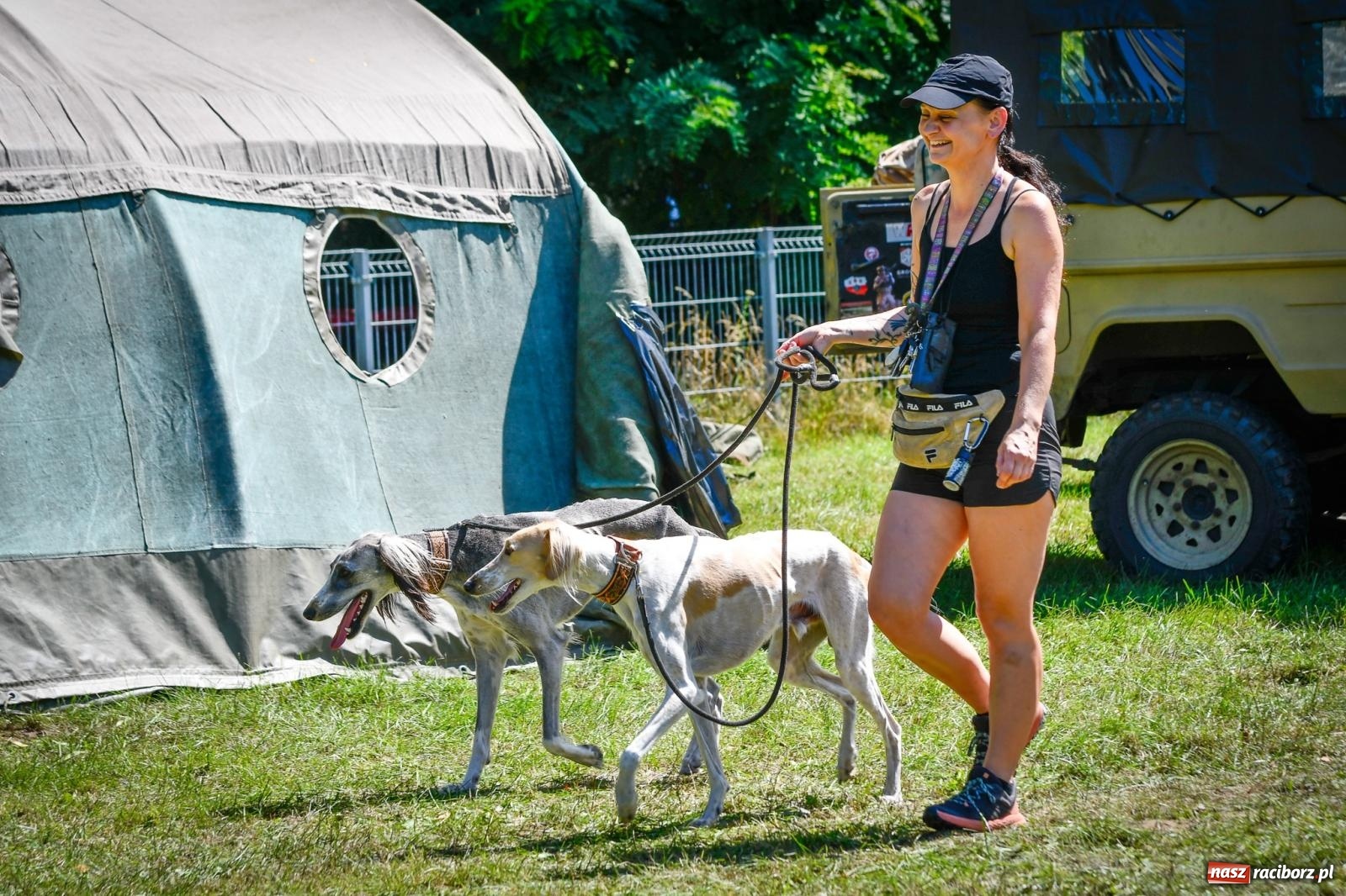 Zdjęcie w galerii na portalu naszraciborz.pl: Piknik Militarny K9. Hodowcy psów zjechali do Babic wiadomości z regionu