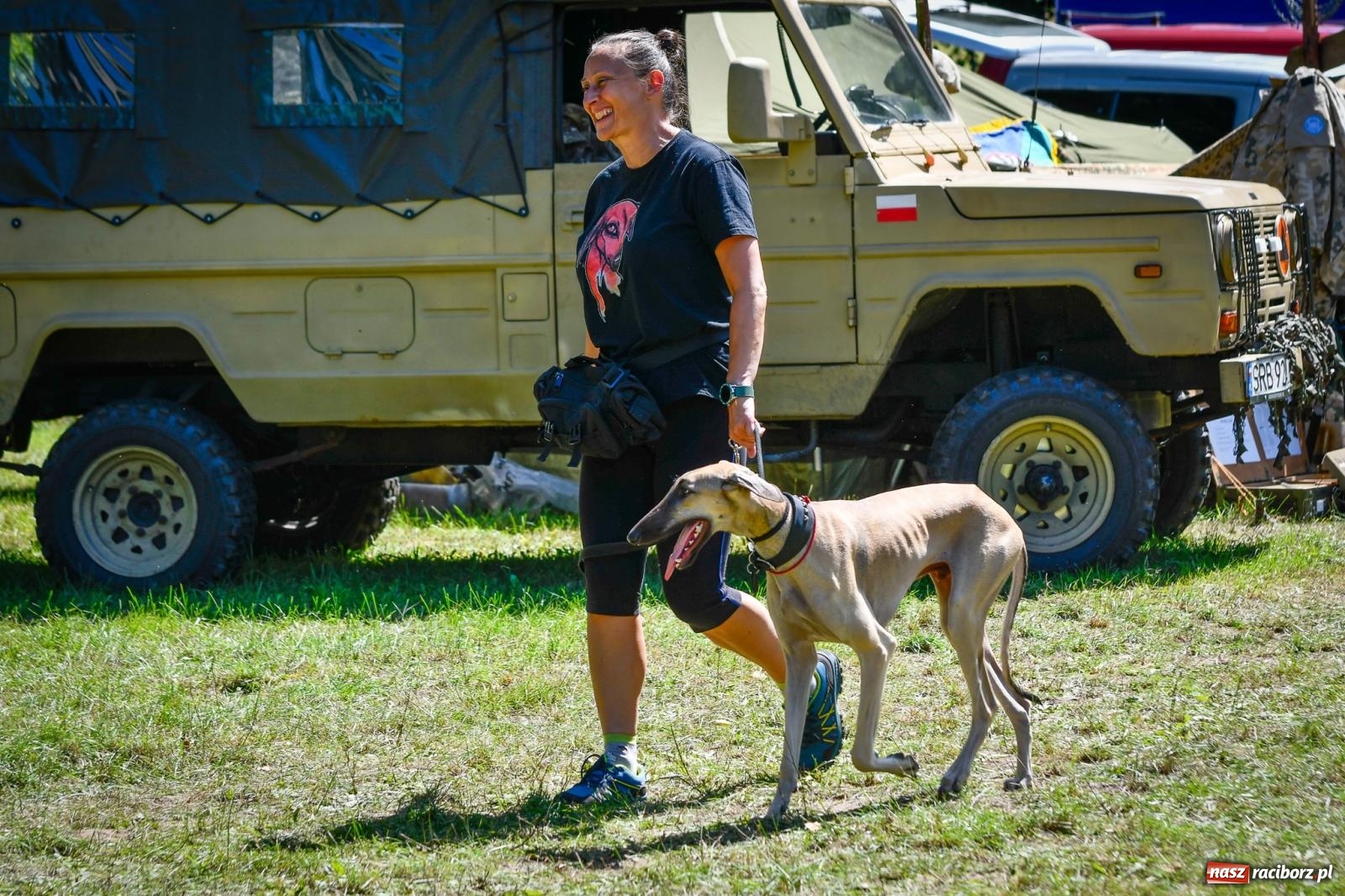Zdjęcie w galerii na portalu naszraciborz.pl: Piknik Militarny K9. Hodowcy psów zjechali do Babic wiadomości z regionu