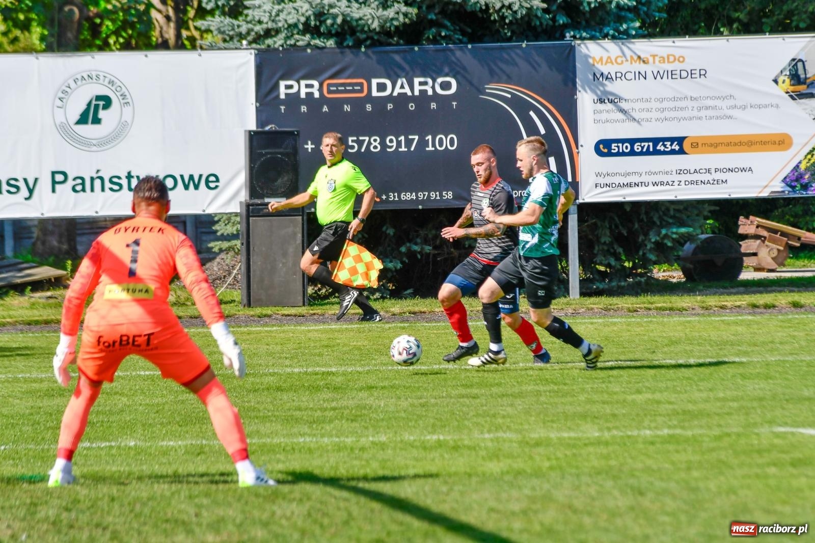 Zdjęcie w galerii na portalu naszraciborz.pl: Górale odprawieni z kwitkiem. Tworków z kompletem punktów na starcie w IV lidze wiadomości z regionu