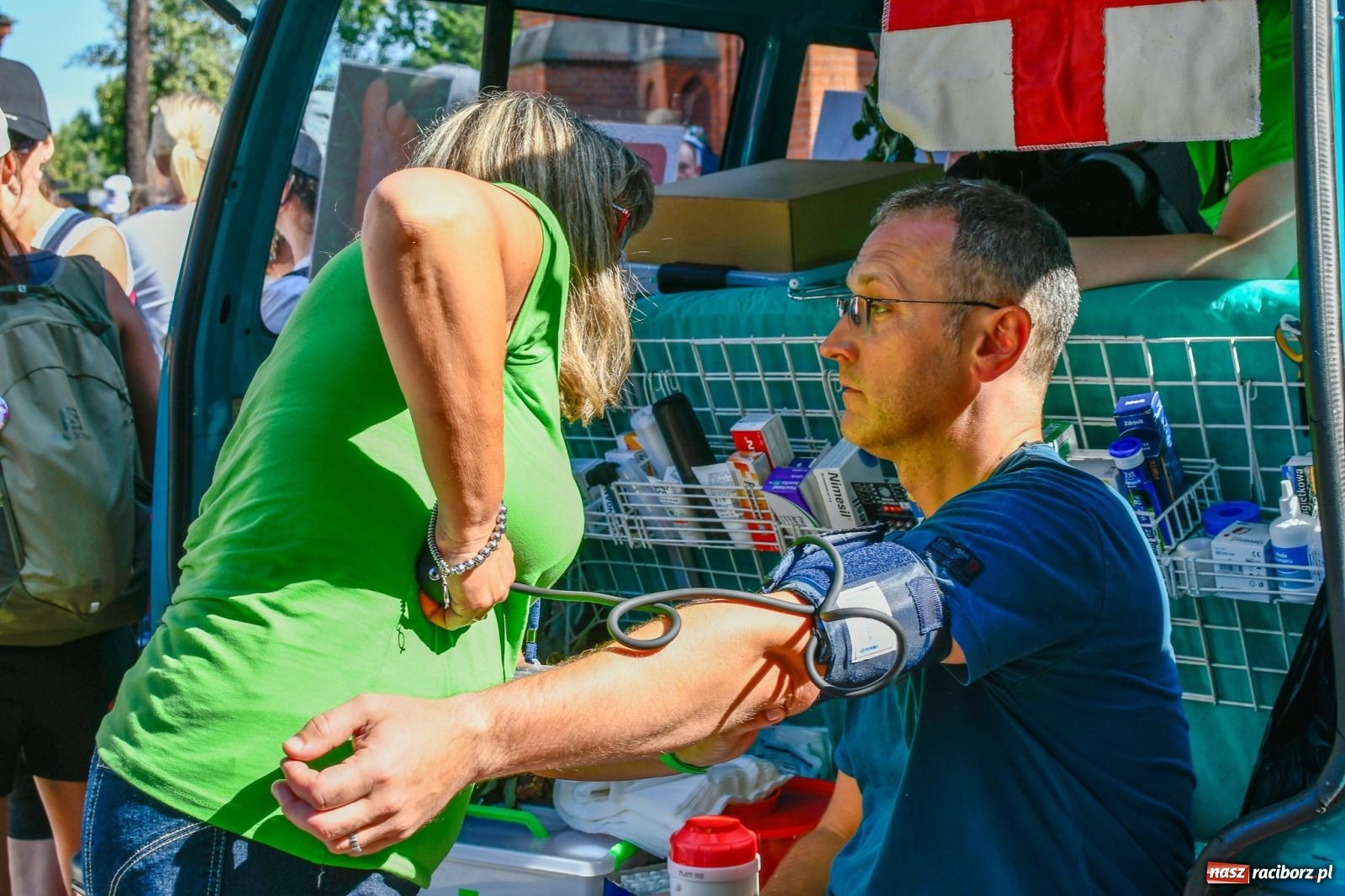 Zdjęcie w galerii na portalu naszraciborz.pl: Wyruszyła raciborska pielgrzymka na Jasną Górę [FOTO i WIDEO] wiadomości z regionu