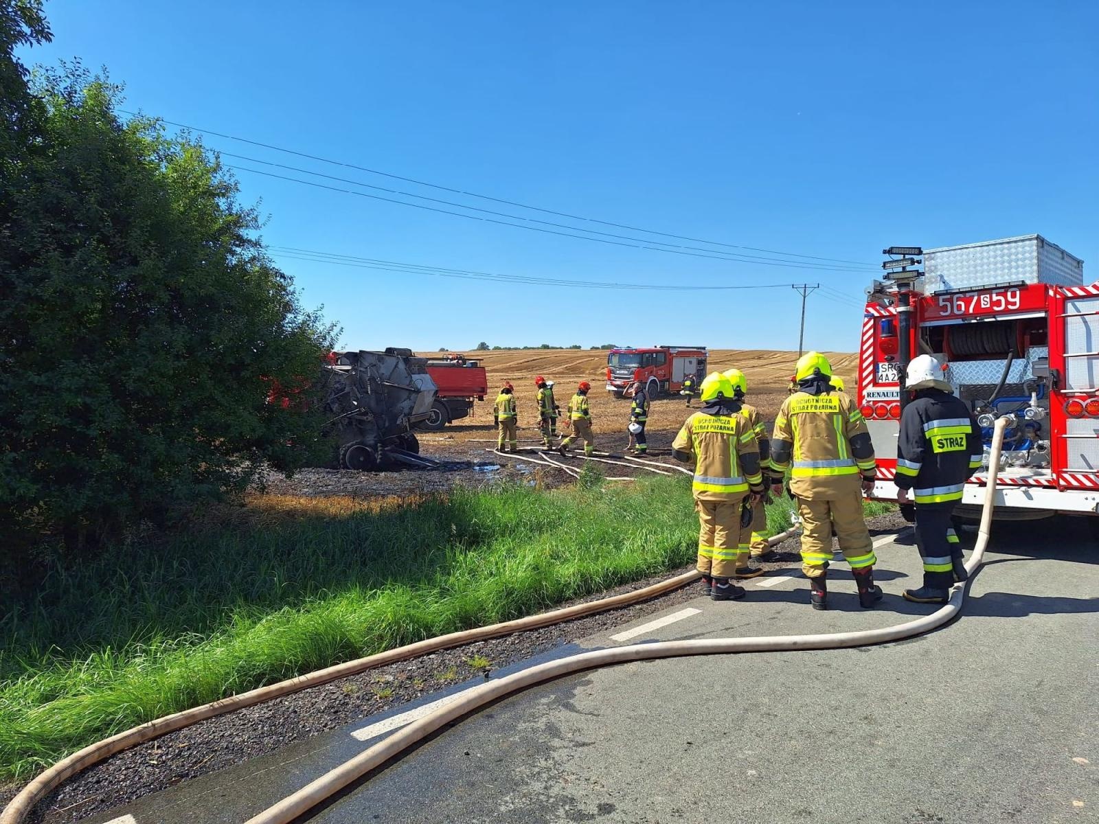 Zdjęcie w galerii na portalu naszraciborz.pl: Dym nad Borucinem. Tak doszło do pożaru [WIDEO] wiadomości z regionu