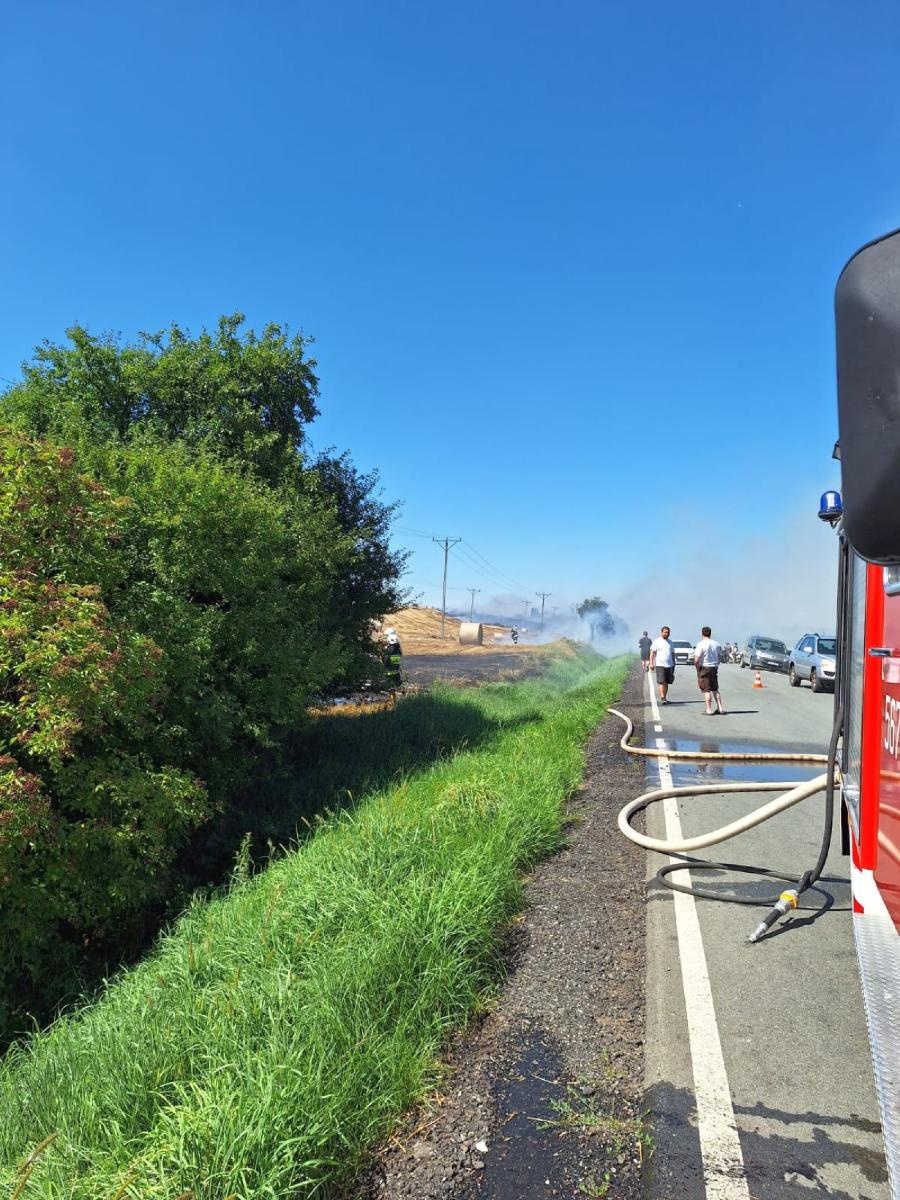 Zdjęcie w galerii na portalu naszraciborz.pl: Dym nad Borucinem. Tak doszło do pożaru [WIDEO] wiadomości z regionu