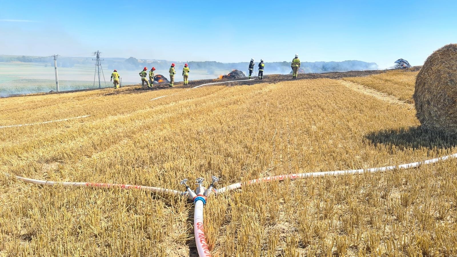 Zdjęcie w galerii na portalu naszraciborz.pl: Dym nad Borucinem. Tak doszło do pożaru [WIDEO] wiadomości z regionu