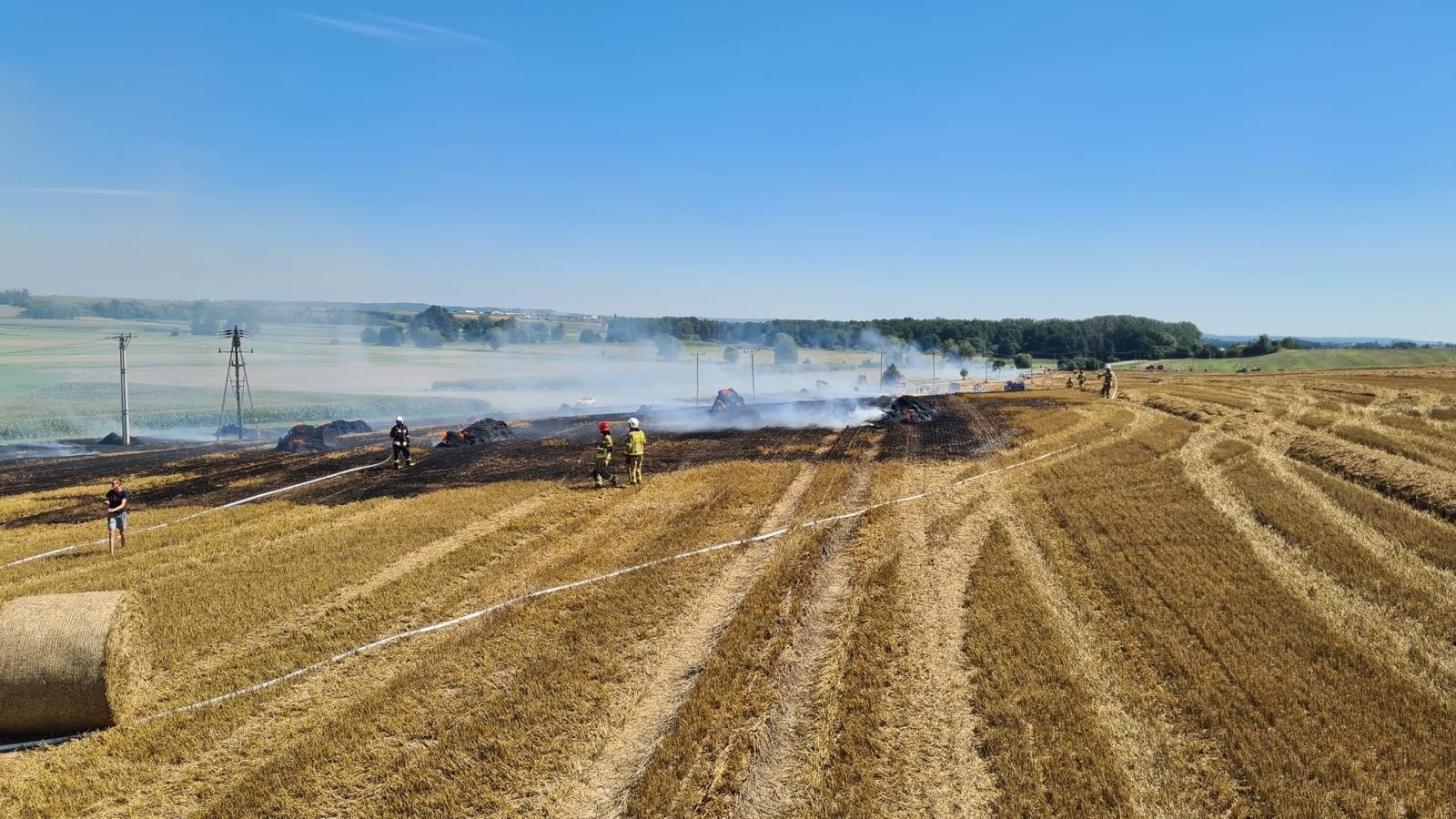 Zdjęcie w galerii na portalu naszraciborz.pl: Dym nad Borucinem. Tak doszło do pożaru [WIDEO] wiadomości z regionu