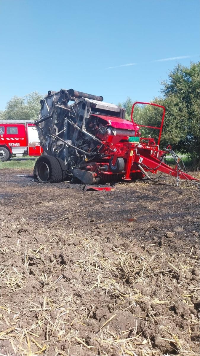 Zdjęcie w galerii na portalu naszraciborz.pl: Dym nad Borucinem. Tak doszło do pożaru [WIDEO] wiadomości z regionu