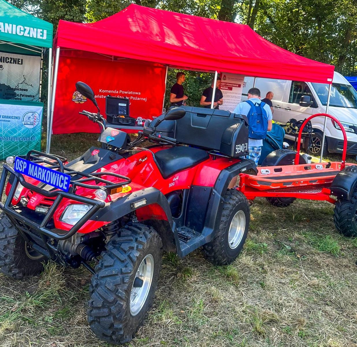 Zdjęcie w galerii na portalu naszraciborz.pl: Tłumy na pikniku mundurowych w Rudach [FOTO] wiadomości z regionu
