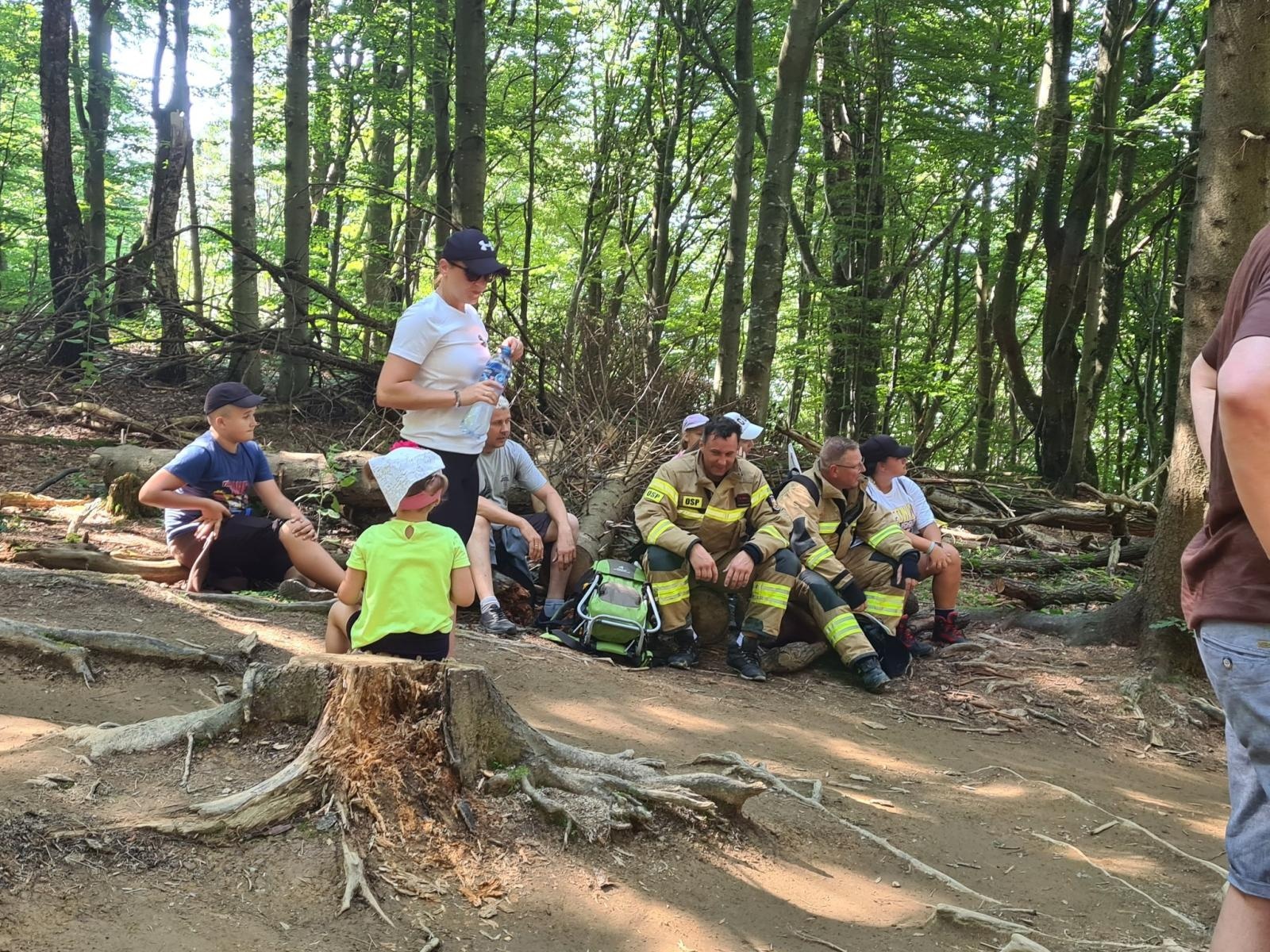 Zdjęcie w galerii na portalu naszraciborz.pl: Tarnica zaliczona. Kolejny szczyt na szlaku strażaków propagujących dawstwo szpiku wiadomości z regionu