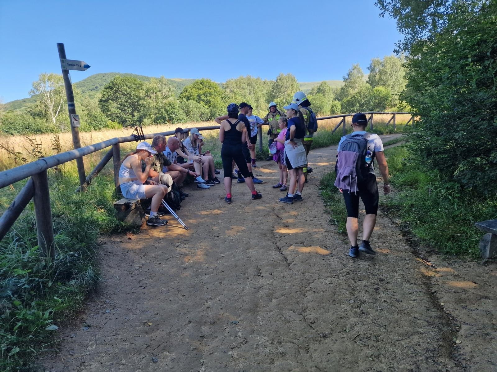 Zdjęcie w galerii na portalu naszraciborz.pl: Tarnica zaliczona. Kolejny szczyt na szlaku strażaków propagujących dawstwo szpiku wiadomości z regionu