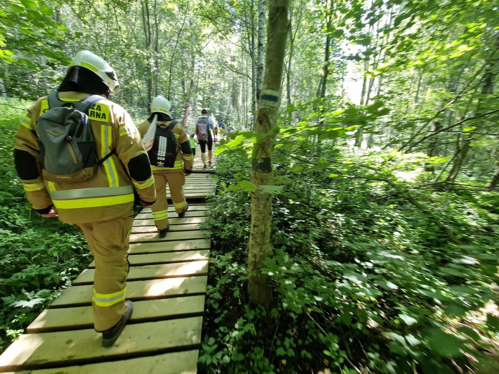 Zdjęcie w galerii na portalu naszraciborz.pl: Tarnica zaliczona. Kolejny szczyt na szlaku strażaków propagujących dawstwo szpiku wiadomości z regionu