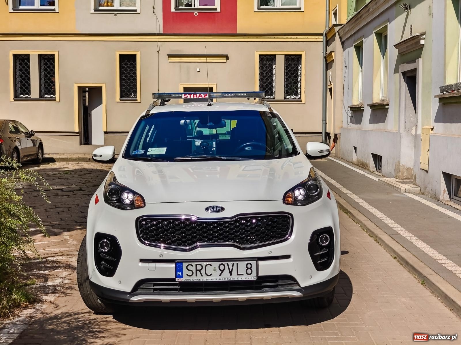 Zdjęcie w galerii na portalu naszraciborz.pl: Cztery zastępy w akcji przy Drzymały [FOTO] wiadomości z regionu