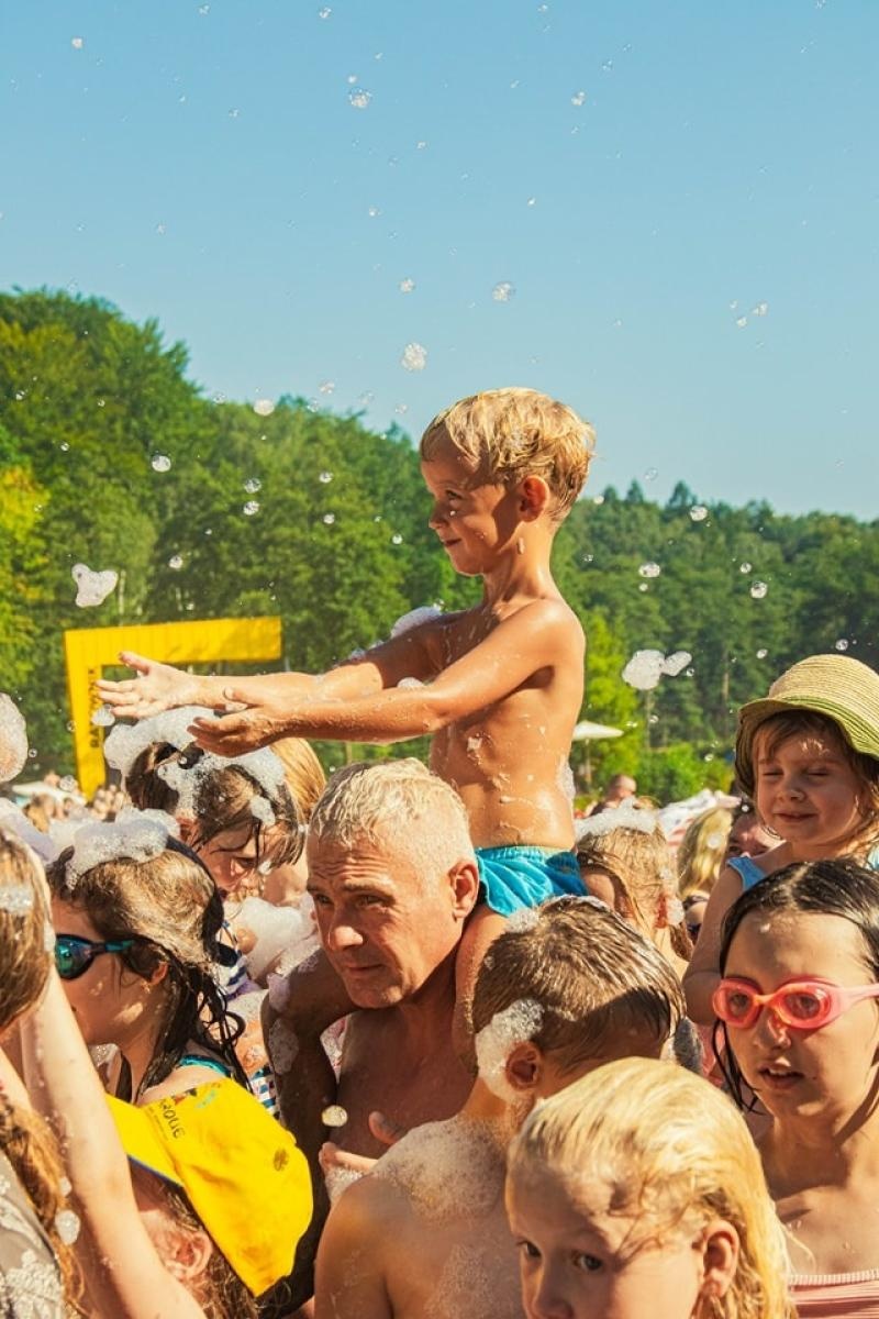 Zdjęcie w galerii na portalu naszraciborz.pl: Moc atrakcji na otwarcie wodzisławskiego Balatonu [FOTO] wiadomości z regionu